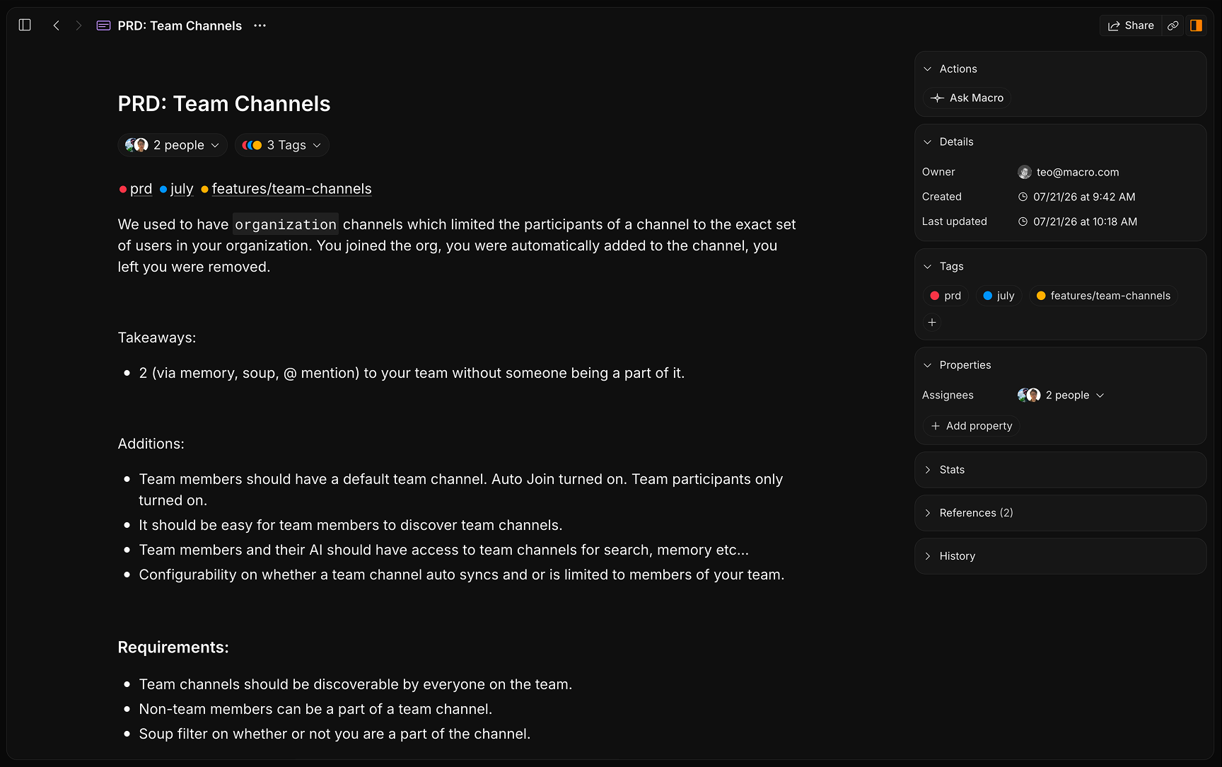 Powerful markdown docs