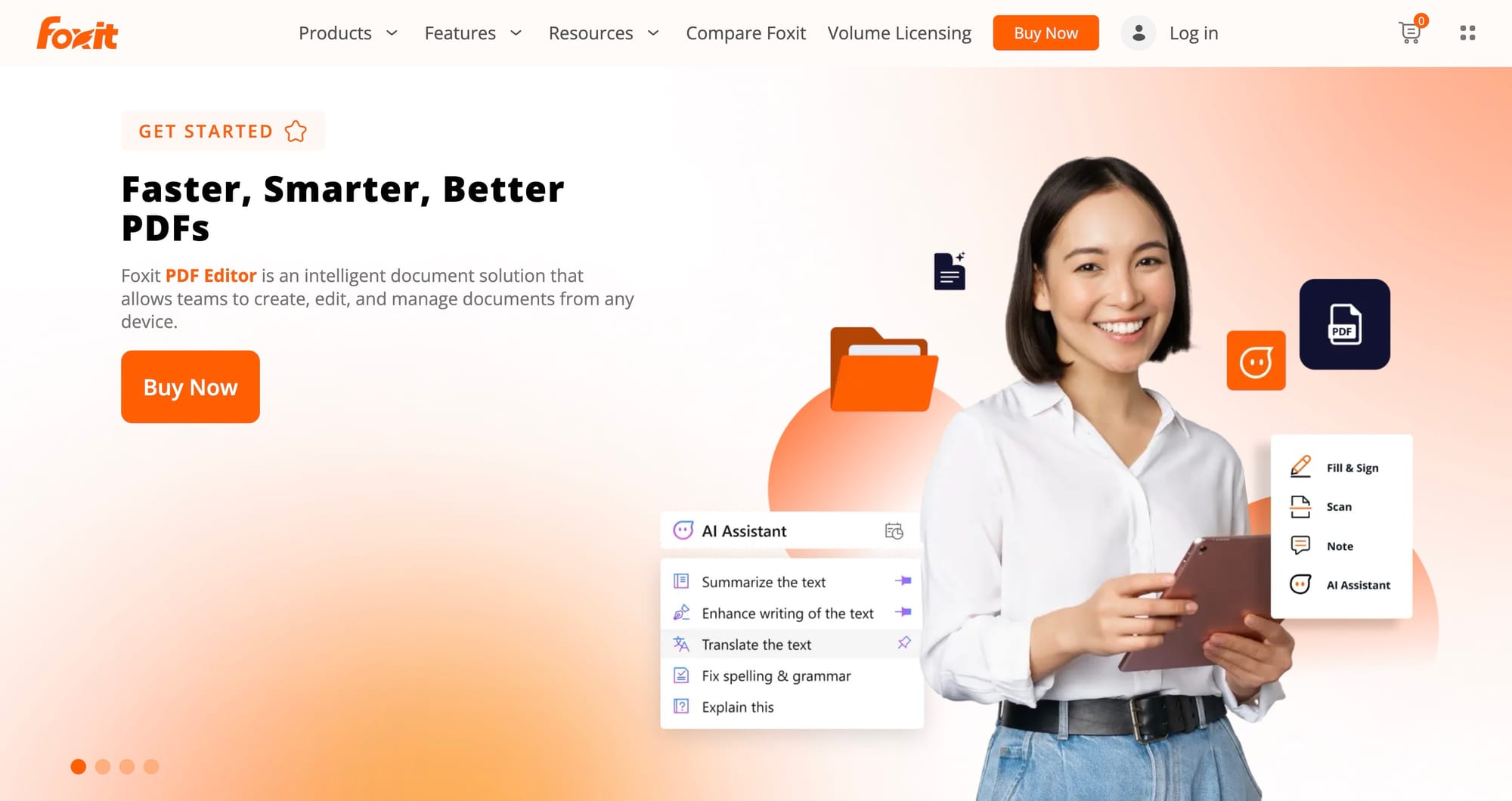 Foxit PDF Editor+ Features
