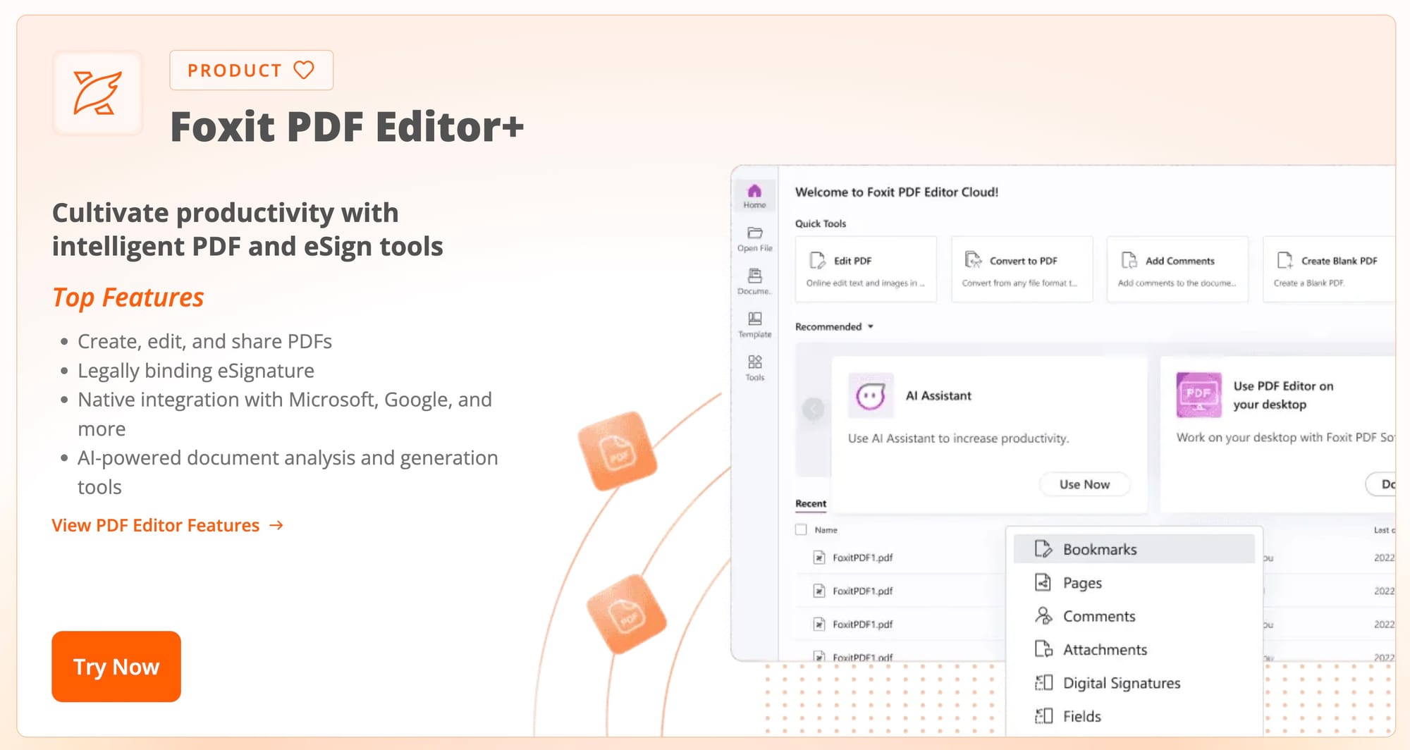 Foxit PDF Editor+ AI